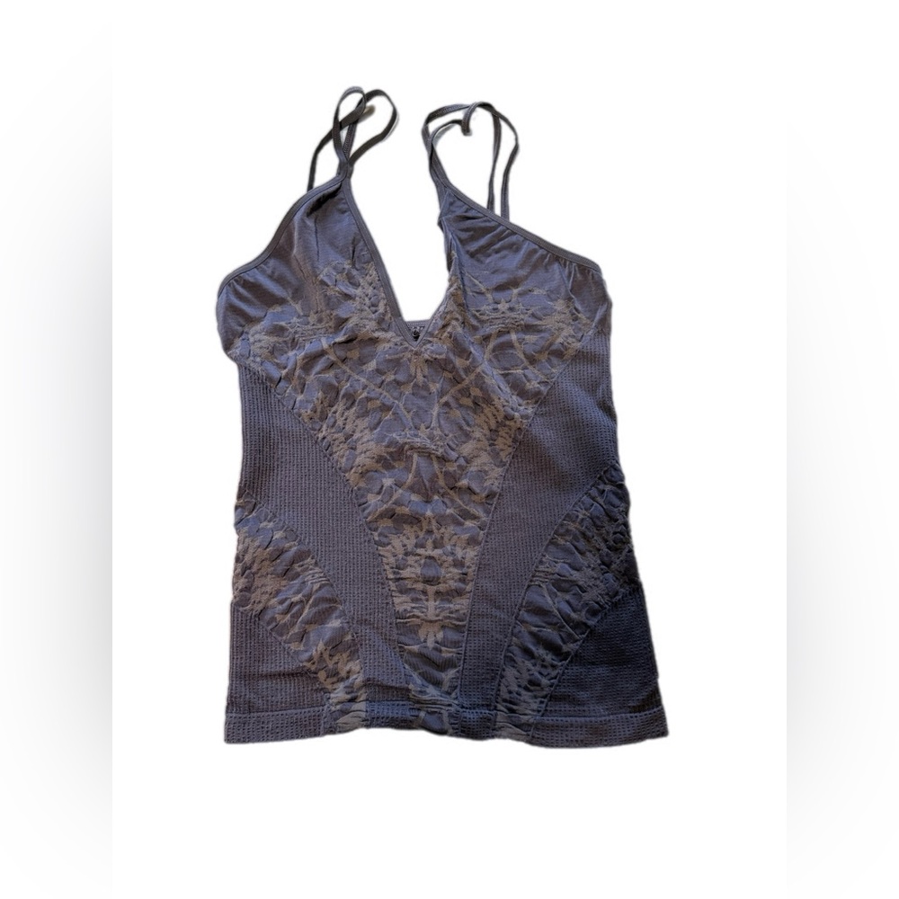 Free People Mercury Seamless Cami 
M/L grey